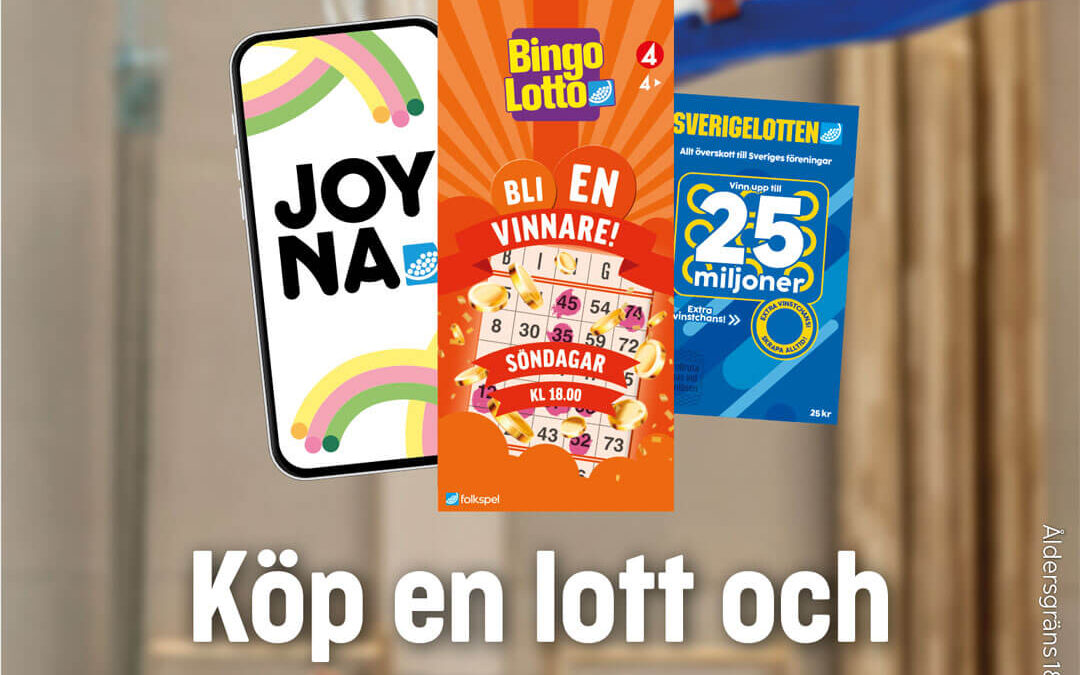Viktig: Ny lag påverkar försäljningen av lotter